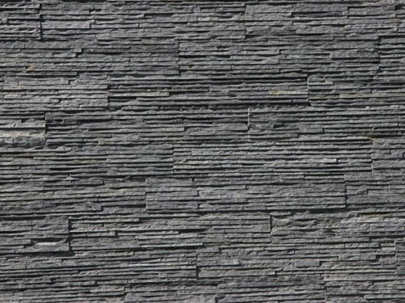 absolute-dark-black-slate-natural-stone-linear-strip-panels
