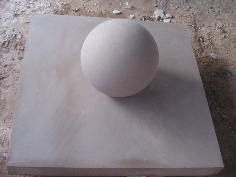 dholpur-beige-sandstone-ball-pier-natural-stone