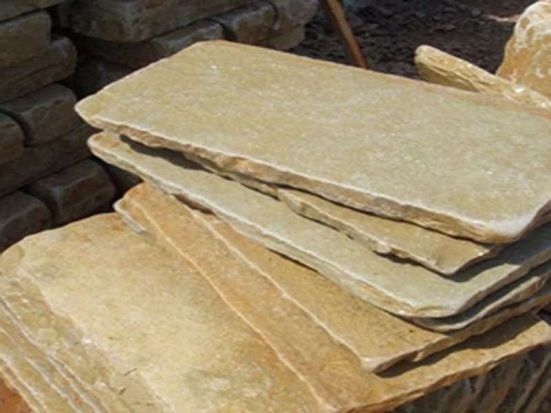 tandur-yellow-limestone-paving-tumbled-leather-finish-edge-hand-cut-calibrated-flag-stones-home-decor-landscaping